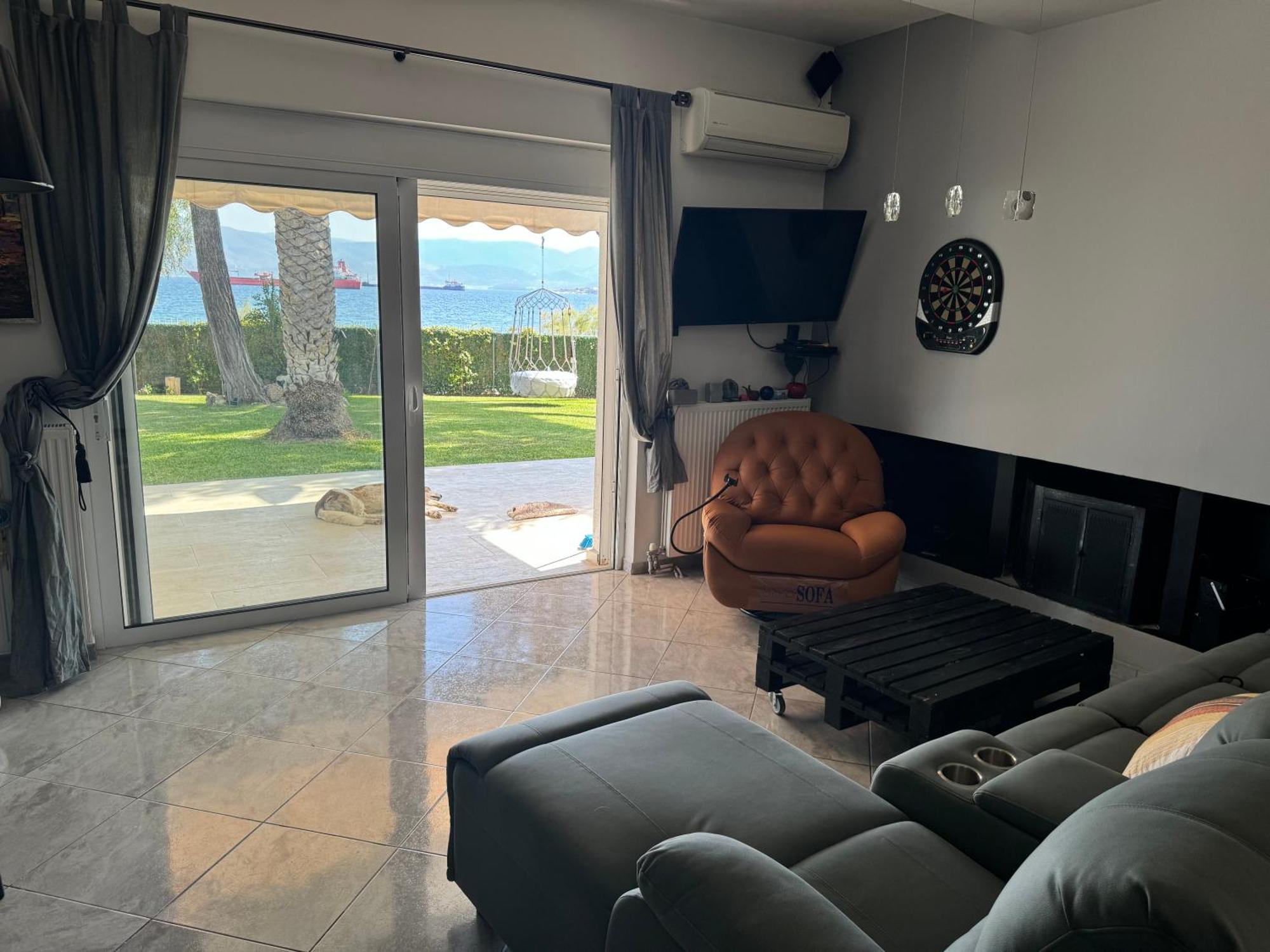 Zoza Luxury Villa Isthmia By The Sea With Private Pool Kalamaki  Exterior photo